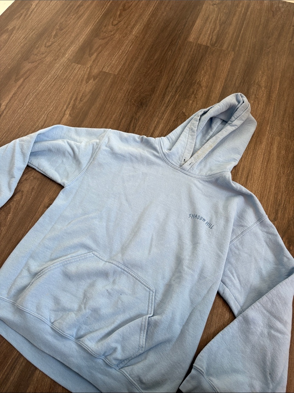 Shadow Hill Light Blue Pullover Hoodie